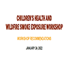 2021 Children’s Health and Wildfire Smoke Workshop: Workshop Recommendations