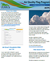 Air Quality Flag Program Newsletter - 2022 Spring Cover