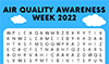 Air Quality Awareness Week 2022 Word Search