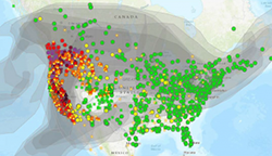 Fire and Smoke Map
